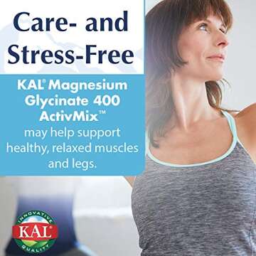 KAL Magnesium Glycinate 400 ActivMix Powder | 9.1oz