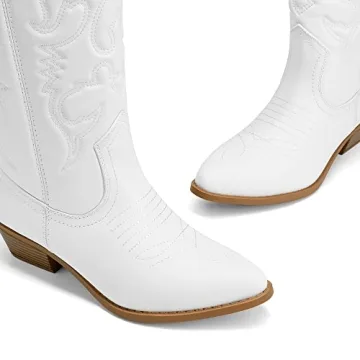DREAM PAIRS Women's Cowboy Boots - Stylish and Comfortable