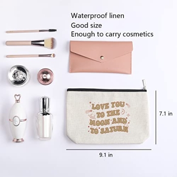KDXPBPZ Music Lover Makeup Bag for Women Gifts