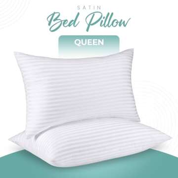 Utopia Bedding Pillows Queen Size Set of 2 - Luxury Hotel Quality