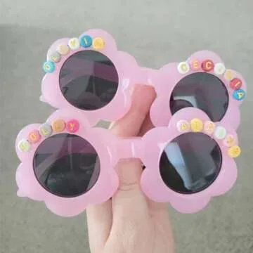 1200pcs Colorful Acrylic Letter Beads Alphabet Beads Round A-Z Letter Bead Spacer Loose Bead with Letters Crystal String Cord for Jewelry Making DIY Bracelets, Necklaces, Keychain（4mm x 7mm