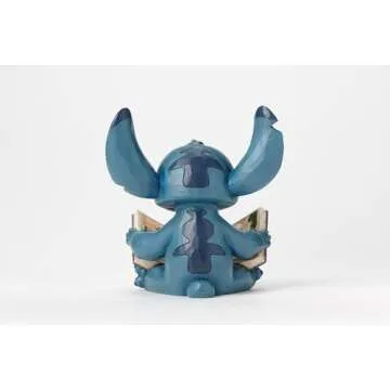 Stitch With Book Figurine from Jim Shore Disney Traditions