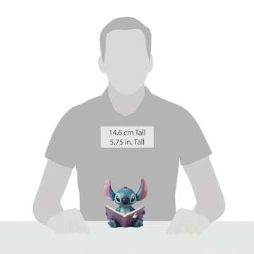 Stitch With Book Figurine from Jim Shore Disney Traditions