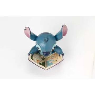 Stitch With Book Figurine from Jim Shore Disney Traditions