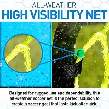 Franklin Sports Premier Steel Backyard Soccer Goal - Durable & Easy Assembly