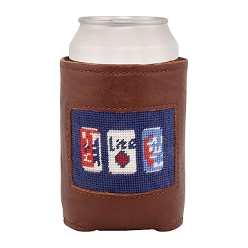 Premium Needlepoint Can Coolers - Stylish Beverage Insulator