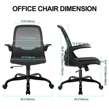 KERDOM Ergonomic Office Chair with Adjustable Height
