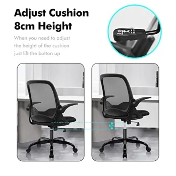 KERDOM Ergonomic Office Chair with Adjustable Height