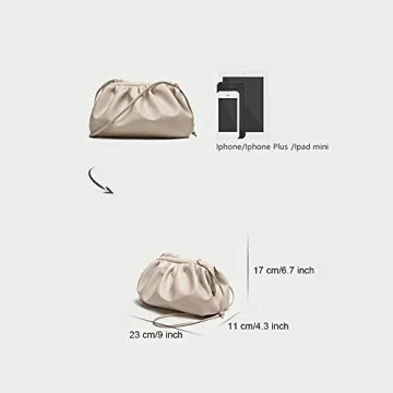 Stylish KOOIJNKO Dumpling Crossbody Bag for Women