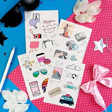 100Pcs Cute Travel Stickers for Personalization and Fun