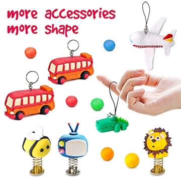 ESSENSON Air Dry Clay Kit - 36 Colors for Kids