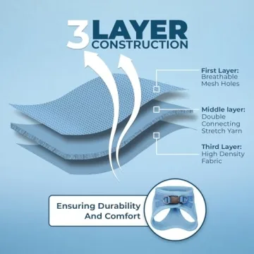 Voyager Step-in Air Dog Harness & Leash Combo - Safe & Stylish