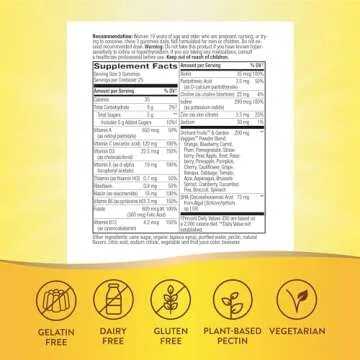 Nature's Way Alive Prenatal Gummies for Expecting Moms