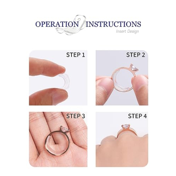 ELETIUO Ring Size Adjuster Set - 10 Sizes for Perfect Fit