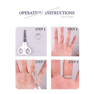 ELETIUO Ring Size Adjuster Set - 10 Sizes for Perfect Fit