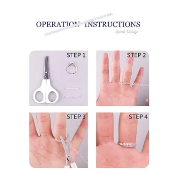 ELETIUO Ring Size Adjuster Set - 10 Sizes for Perfect Fit