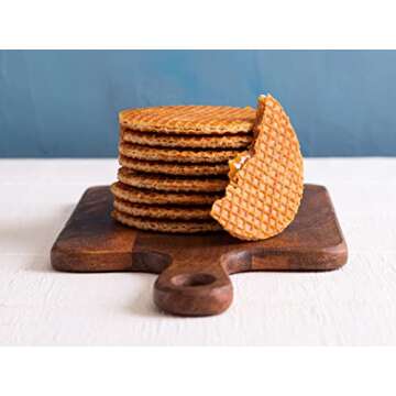 DAELMANS Authentic Dutch Stroopwafels - 8 Delicious Waffles
