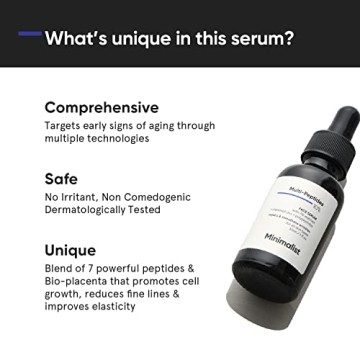 Minimalist Multi Peptide Serum for Younger-Looking Skin