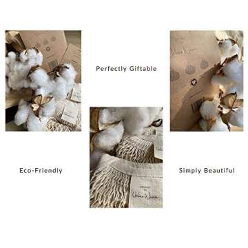 Eco-Friendly Urban Weave Mesh Grocery Bags - 3 Pack