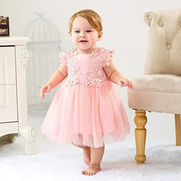 CareCheer Baby Girl Christening Dress for Special Occasions