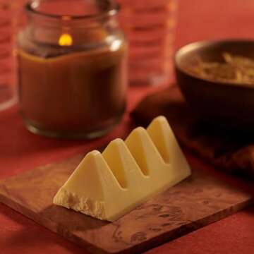 Toblerone Chocolate Variety Pack (Milk Chocolate, Dark Chocolate, White Chocolate, & Milk Chocolate with Salted Caramelized Almonds), Valentines Day Chocolate Candy, 12 - 3.52 oz Bars