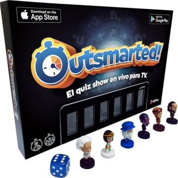 Outsmarted - The Live Quiz Show Board Game | Interactive Fun for All Ages | 10,000+ Questions | Idea...