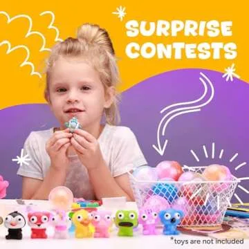 Capsule Vending Machine Translucent Acorn Capsules Empty 60 pcs 2 inch - Gumball Machine Capsules Bulk Party Favors Containers - Easter Basket Stuffers Gifts Pinata Stuffers DIY Craft Supplies