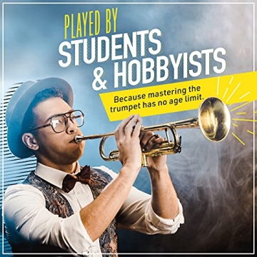 Mendini Bb Trumpet - Complete Starter Kit for Musicians