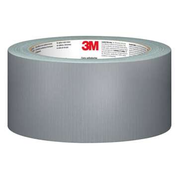 3M Duct Tape, 3 Rolls, 1.88 Inches x 55 Yards, Hand Tear, Bundle, Patch, Protect & Repair, Great Str...