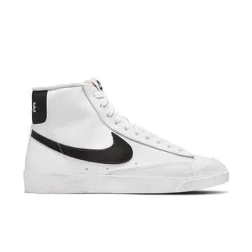 Nike Women's Shoes Sneaker, White Black, 10 AU