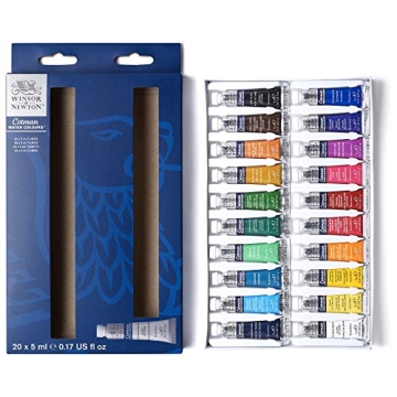 Winsor & Newton Cotman Watercolor Paint Set: 20 Colors of Creative Potential