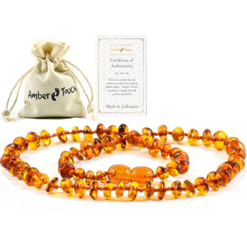 Baltic Amber Necklace & Bracelet Set for Babies - Natural Healing