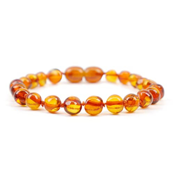 Baltic Amber Necklace & Bracelet Set for Babies - Natural Healing
