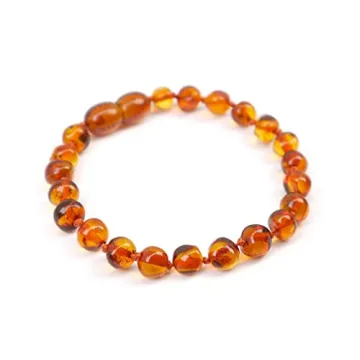 Baltic Amber Necklace & Bracelet Set for Babies - Natural Healing
