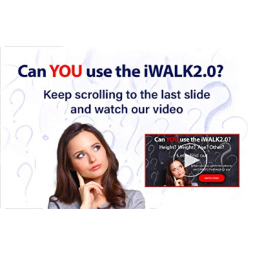 iWALK 2.0 Hands Free Crutch for Injury Recovery