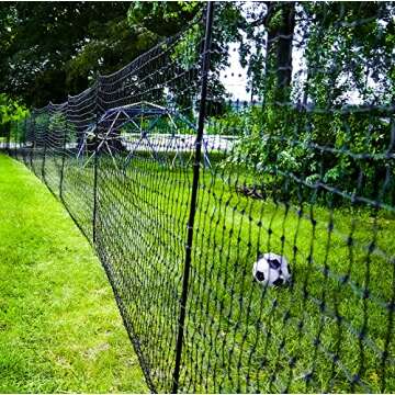 RentACoop Non Electric Black Fence 48" x 100" - Complete Assembly Kit Included