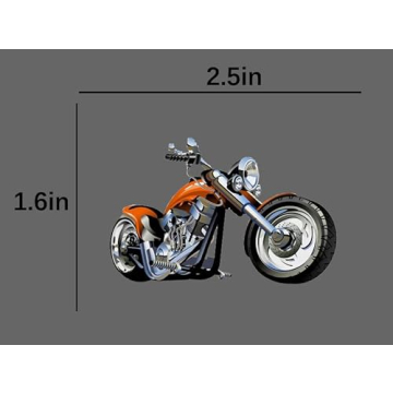 Motorcycle Cupcake Toppers for Racing Themed Parties