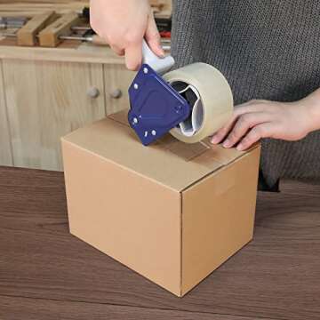 Buy Amazon Basics Packing Tape Rolls - Strong & Clear 12 Count