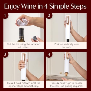 Automatic Wine Opener - Effortless Cork Removal for Wine Lovers