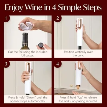 Automatic Wine Opener - Effortless Cork Removal for Wine Lovers
