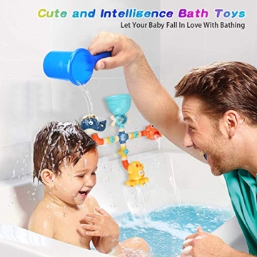 Interactive Bath Toys for Toddlers Fun Water Pipes & Animal Sprayers