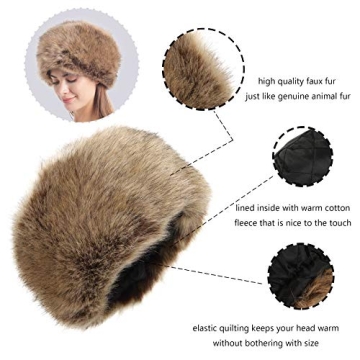 La Carrie Women's Faux Fur Hat - Cozy Winter Accessory