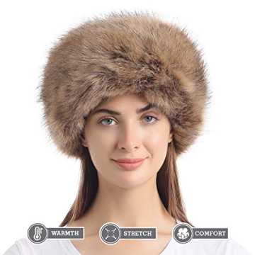 La Carrie Women's Faux Fur Hat - Cozy Winter Accessory