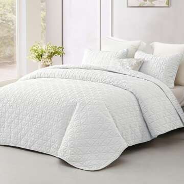 Exclusivo Mezcla Lightweight Quilts Queen Size Bedding Set