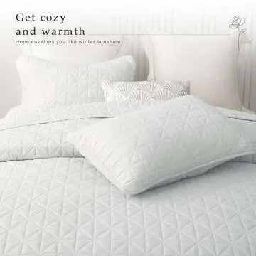 Stylish Lightweight Queen Size Quilt Set for All Seasons