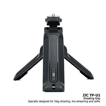 Portable Camera Mini Shooting Grip Tripod for Sony ZV-E10 ZV-1 A6700 A6600 A6500 A6400 A6300 A6100 A...