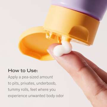 First Aid Beauty Whole Body Deodorant Cream | Control Unwanted Body Odor for an All-day Fresh Feel, Dermatologist & Gynecologist Tested Safe on Sensitive Skin, Gluten, Nano, and Parthenolide Free, 3oz