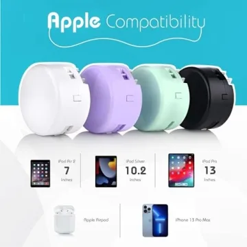 Bibicord Retractable Charger Power Bank iPhone 14 13 12