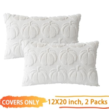 COSIBONO Pumpkin Fall Decorative Throw Pillow Covers Set