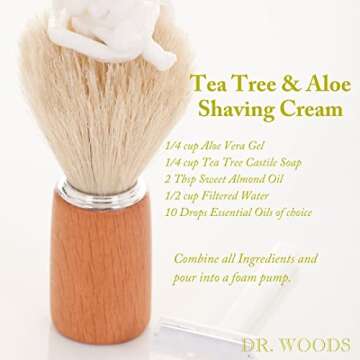 Dr. Woods Pure Tea Tree Castile Soap for All Skin Types